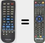 Replacement remote control for SE-R0301 (AH802276)
