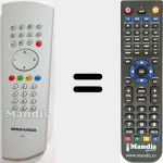 Replacement remote control for BV2