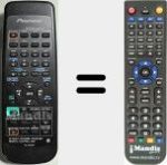 Ersatzfernbedienung f&uuml;r CU-VSX167 (AXD7243)