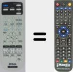 Replacement remote control for 1626366