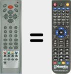 Ersatzfernbedienung für HD37