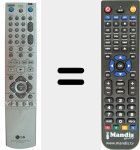 Replacement remote control for 6711R1N153G