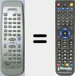 Replacement remote control for RC421S (24140421)