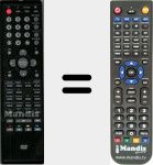 Ersatzfernbedienung f&uuml;r 076R0PK021