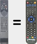 Replacement remote control for 398GM10BEPHN0019PH (R463807)
