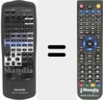 Replacement remote control for RC-TZ5000ML