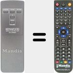 Replacement remote control for RC-W0501