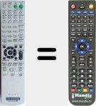 Replacement remote control for RM-AAU005 (147969111)