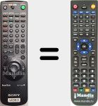 Replacement remote control for RMT-V223 (147556311)