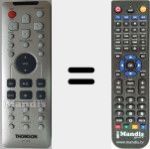 Replacement remote control for CS186 (56124100)