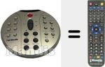 Replacement remote control for CS520 (55869420)