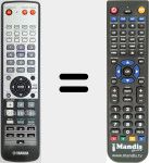 Replacement remote control for WK869500