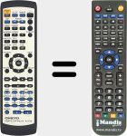 Replacement remote control for RC-479S (24140479)