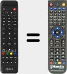 Ersatzfernbedienung für UNDRO-4K