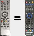 Ersatzfernbedienung f&uuml;r SAT-964