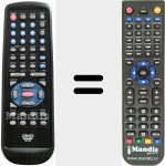 Ersatzfernbedienung f&uuml;r RMC-V300