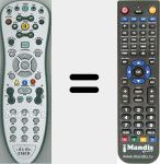 Replacement remote control for Cisco001