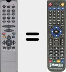 Replacement remote control for LT5005