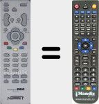Replacement remote control for 21413000