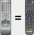 Replacement remote control for RML1703E