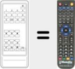 Replacement remote control for 105045H