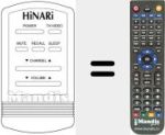 Replacement remote control for CT 16