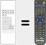 Replacement remote control for A510871