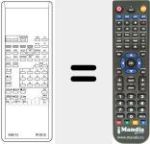 Replacement remote control for 94817 J