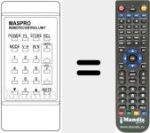 Replacement remote control for EUR 68001 C