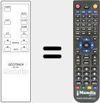 Replacement remote control for GP-700