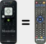 Replacement remote control for RC2234304/01B (313922955251)