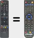 Replacement remote control for AKB72915238
