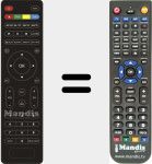 Replacement remote control for KOG001