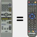 Replacement remote control for RM-SMXKA6U