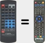 Replacement remote control for WL-D79