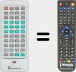 Replacement remote control for CYB002