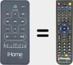 Replacement remote control for IR41