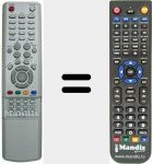 Replacement remote control for BN5900463A