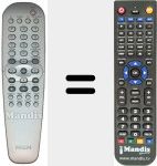 Replacement remote control for REMCON506