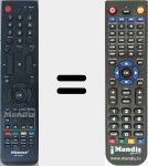Replacement remote control for EN-31603A