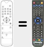 Replacement remote control for RC61413