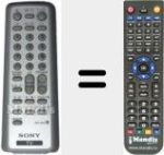 Replacement remote control for RM 952 (141816341)
