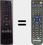 Ersatzfernbedienung für DMB105HD