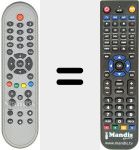 Replacement remote control for RC1523702 00