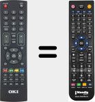 Replacement remote control for 103185970028 (103185970028004)