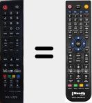 Replacement remote control for SILV001