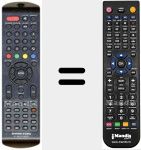 Replacement remote control for 19LC179