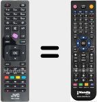 Replacement remote control for RM-C3095 (23294035)