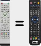 Replacement remote control for 504C2601114