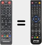 Replacement remote control for TM1241 (AK59-00149A)